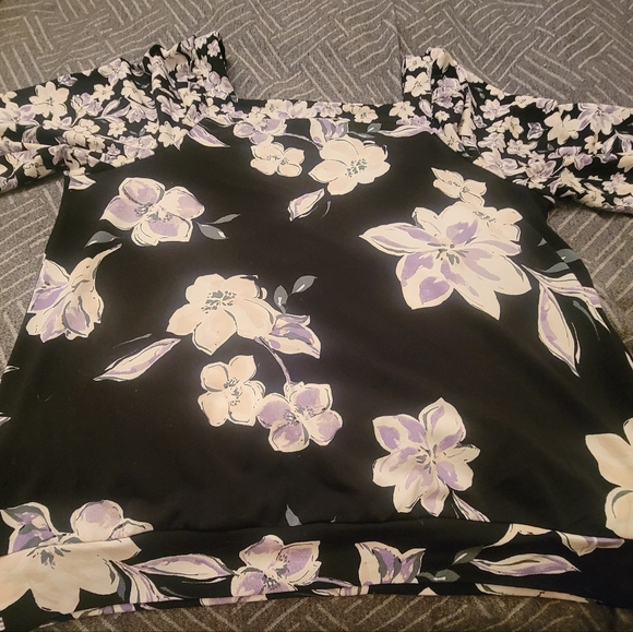 Ricki's 3/4 sleeve square neck blouse, size M - Picture 2 of 8